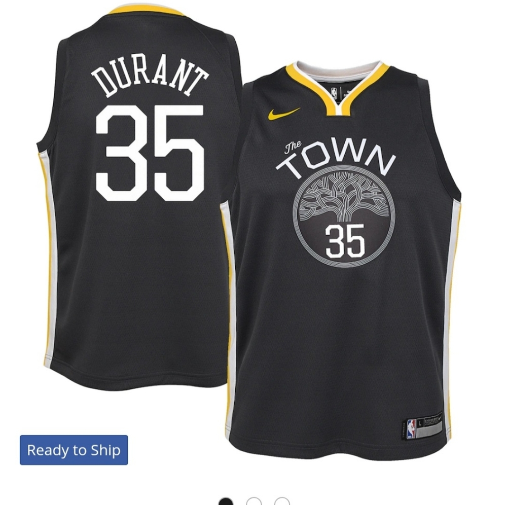 Nike Kevin Durant GSW "The Town" jersey